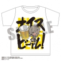 【グッズ-Tシャツ】ガールズバンドクライ×HUB ナイスビール! Tシャツの画像