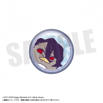 グッズ-バッチ】あんさんぶくぶスターズ！！ グリッター缶バッジ あんスタ ぶくぶ グリッター缶バッジ 大神晃牙