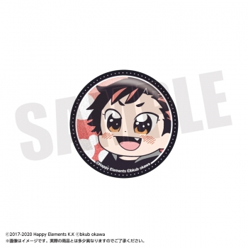 グッズ-バッチ】あんさんぶくぶスターズ！！ グリッター缶バッジ 