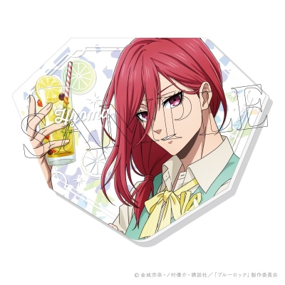 【グッズ-カード】ブルーロック LEMON ぴくりあプレート hologram 5.千切 豹馬