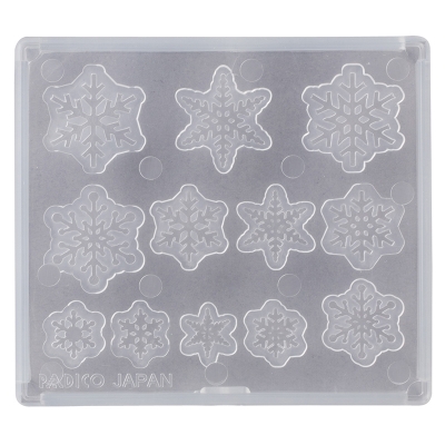【グッズ-その他】ノンキャラオリジナル ソフトモールド 雪の結晶【PADICO】