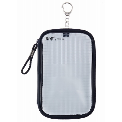 【グッズ-ポーチ】ノンキャラ Kept デカアクスタケース ブラック【再販】