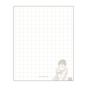 グッズ メモ帳 ハイキュー ポップアップメモ 西谷 夕 アニメイト