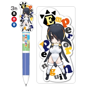 グッズ ボールペン けものフレンズ 3色ボールペン コウテイペンギン アニメイト