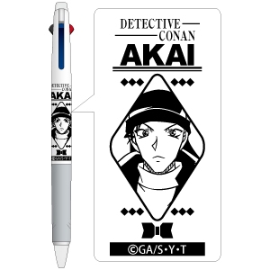 グッズ ボールペン 名探偵コナン 抗菌ジェットストリーム3色ペン 赤井秀一 アニメイト