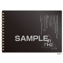 【グッズ-ノート】攻殻機動隊THE GHOST IN THE SHELL B6リングノート(無地)/3の画像
