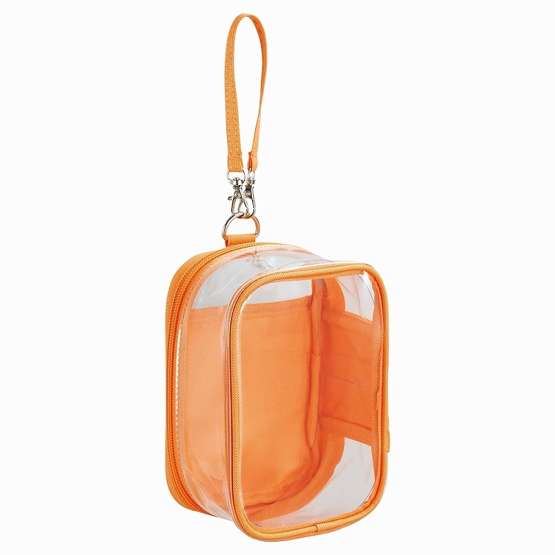 [Good-bag] non-character decoration box pouch apricot orange [myfa (mifa)]