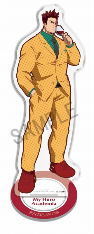 グッズ スタンドポップ 僕のヒーローアカデミア パーティータイム アクリルスタンド エンデヴァー アニメイト