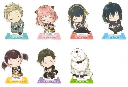 グッズ スタンドポップ Spy Family 肩ズントレーディングアクリルスタンド アニメイト