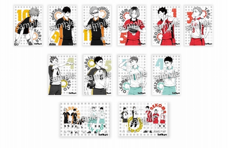 【グッズ-ポストカード】ハイキュー!! ポートレートスタイル A5ポストカードセット