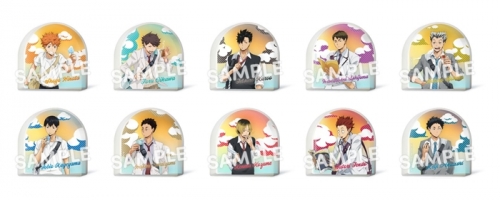 グッズ-置きもの】ハイキュー!! 帰り道 トレーディングアクリル  