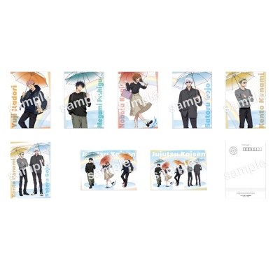 【グッズ-ポストカード】呪術廻戦 Umbrella A5ポストカードセット