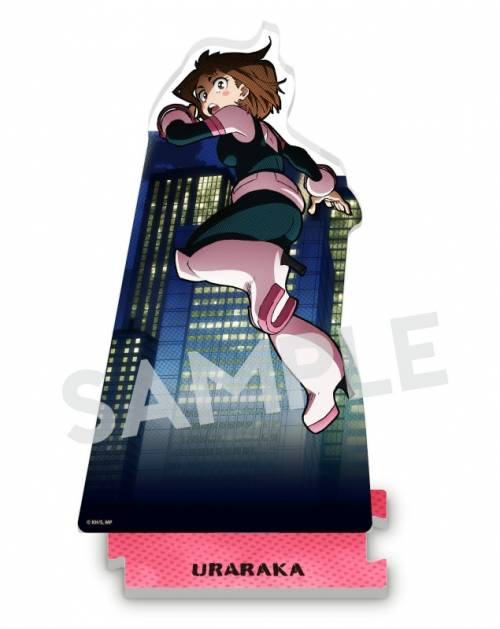 グッズ スタンドポップ 僕のヒーローアカデミア 出動 全身アクリルスタンド 麗日お茶子 アニメイト限定 アニメイト