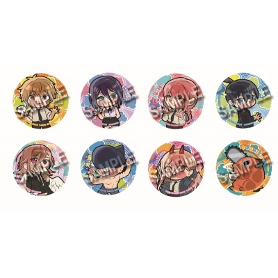 【グッズ-バッチ】劇場版『チェンソーマン レゼ編』 ぴた!でふぉめ トレーディング缶バッジ