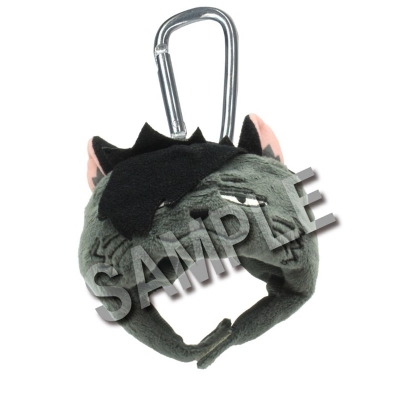 【グッズ-キーホルダー】ハイキュー!! かぶりんこ キーホルダー クロオネコ