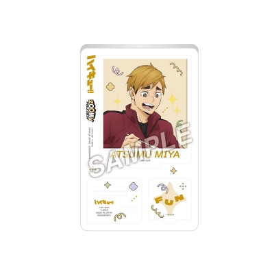 【グッズ-スタンドポップ】ハイキュー!! 喜怒哀楽ZOOMYアクリルスタンド 宮 侑【アニメイト限定】