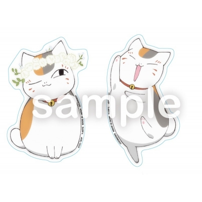 【グッズ-ステッカー】夏目友人帳 BLOOMステッカーセットにゃんこ先生