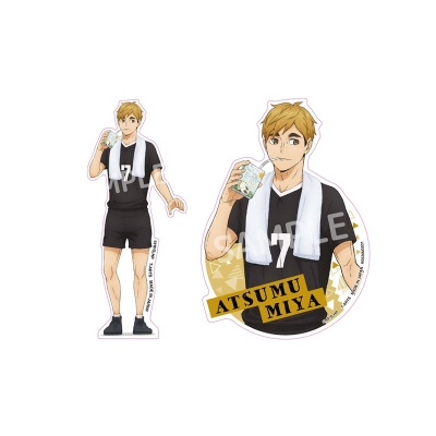 【グッズ-ステッカー】ハイキュー!! FOR YOU!ステッカーセット 宮 侑【アニメイト限定】