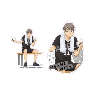 【グッズ-ステッカー】ハイキュー!! FOR YOU!ステッカーセット 宮 治【アニメイト限定】