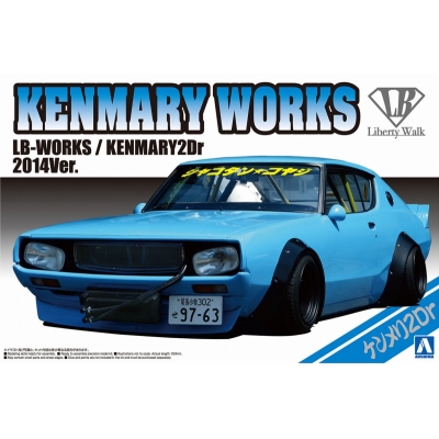 【プラモデル】リバティーウォーク No.6 LBワークス ケンメリ2Dr 2014Ver. 1/24【再販】
