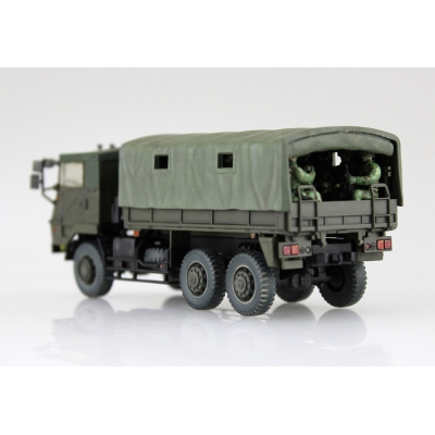【プラモデル】1/72 ミリタリーモデルキット No.12 陸上自衛隊 73式大型トラック 3t半(乗車隊員20体セット) 1/72