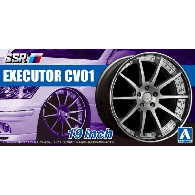 【プラモデル】ザ・チューンドパーツ No.13 SSR エグゼキューターCV01 19インチ 1/24【再販】
