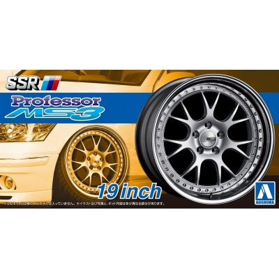 【プラモデル】ザ・チューンドパーツ No.16 SSR プロフェッサーMS3 19インチ 1/24【再販】