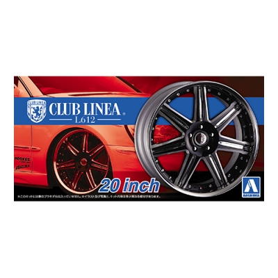 【プラモデル】ザ☆チューンドパーツ No.28 クラブリネア L612 20インチ 1/24
