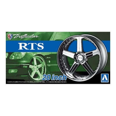 【プラモデル】ザ☆チューンドパーツ No.37 トラフィックスター RTS 20インチ 1/24