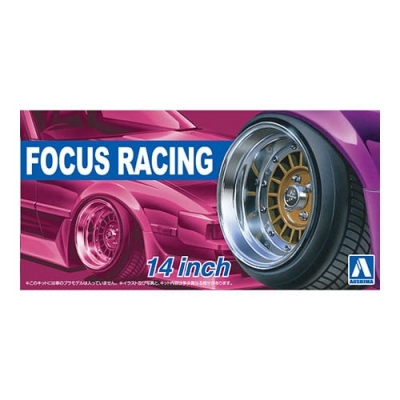 【プラモデル】ザ☆チューンドパーツ No.41 フォーカスレーシング 14インチ 1/24