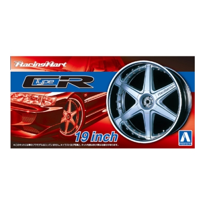 【プラモデル】ザ☆チューンドパーツ No.60 レーシングハート タイプCR 19インチ 1/24