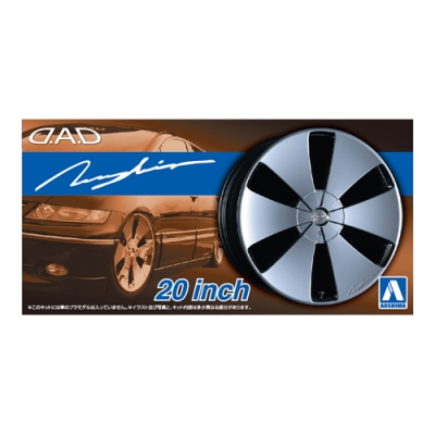 【プラモデル】ザ☆チューンドパーツ No.63 ギャルソン D.A.D ツェンレイン 20インチ 1/24