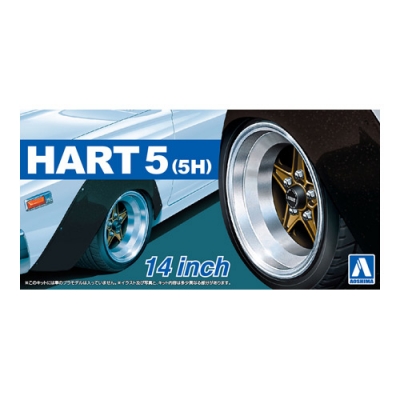 【プラモデル】ザ☆チューンドパーツ No.65 ハート5(5H) 14インチ 1/24