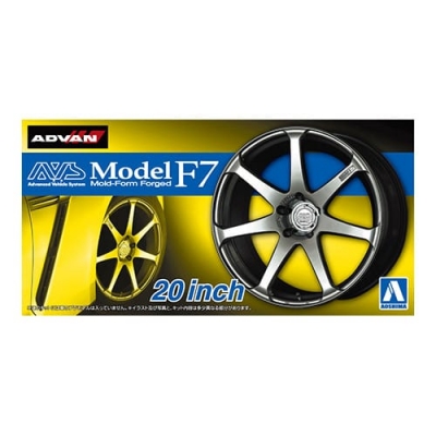 【プラモデル】ザ☆チューンドパーツ No.82 AVS モデルF7 20インチ 1/24
