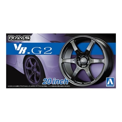 【プラモデル】ザ☆チューンドパーツ No.83 ボルクレーシング VR.G2 20インチ 1/24