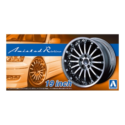 【プラモデル】ザ☆チューンドパーツ No.85 アミスタット ロティーノ 19インチ 1/24