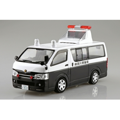 【プラモデル】ザ・モデルカー No.50 トヨタ TRH200V ハイエース 交通事故処理車 '07 1/24