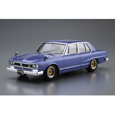 【プラモデル】ザ・モデルカー No.46 ニッサン GC10 スカイライン2000GT '71 1/24