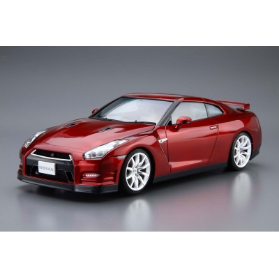 【プラモデル】ザ・モデルカー No.3 ニッサン R35 GT-R ピュアエディション'14 1/24