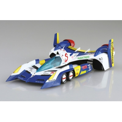 【プラモデル】サイバーフォーミュラ No.9 スーパーアスラーダ AKF-11 エアロモードエアロブーストモード 1/24
