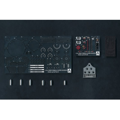 【プラモデル】サイバーフォーミュラ スーパーアスラーダ01 専用ディテールアップパーツセット 1/24