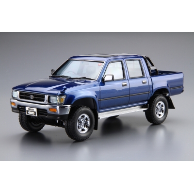 【プラモデル】ザ・モデルカー No.20 トヨタ LN107 ハイラックス ピックアップ ダブルキャブ4WD '94 1/24