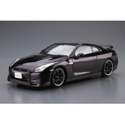 【プラモデル】ザ・モデルカー No.35 ニッサン R35 GT-R Spec-V '09 1/24