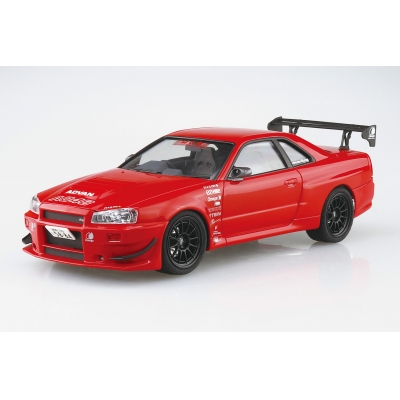 【プラモデル】ザ・チューンドカー No.71 MCR BNR34 スカイライン GT-R '02(ニッサン) 1/24