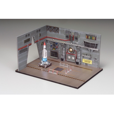 【プラモデル】サンダーバード No.9 サンダーバード1号&発射基地 1/350