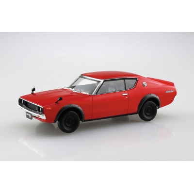 【プラモデル】ザ☆スナップキット No.18-C ニッサン C110スカイラインGT-R(レッド) 1/32