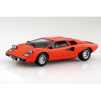 【プラモデル】ザ☆スナップキット No.20-C ランボルギーニ カウンタック LP400(オレンジ) 1/32