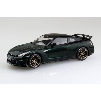 【プラモデル】楽プラ スナップキット No.3-MP ニッサン R35 NISSAN GT-R 2024(ミッドナイトパープル) 1/32