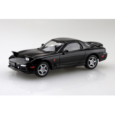 【プラモデル】楽プラ スナップキット No.4-BB アンフィニ FD3S RX-7(ブリリアントブラック) 1/32