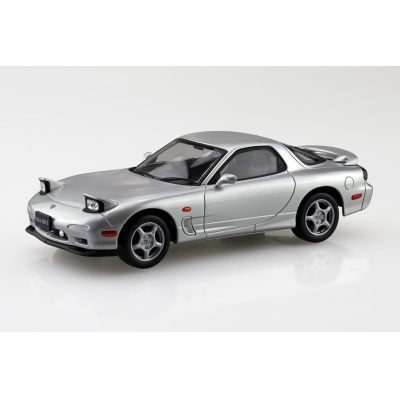 【プラモデル】楽プラ スナップキット No.4-SS アンフィニ FD3S RX-7(シルバーストーンメタリック) 1/32